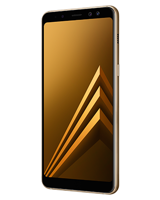 Telefon Samsung-A8-Gold1
