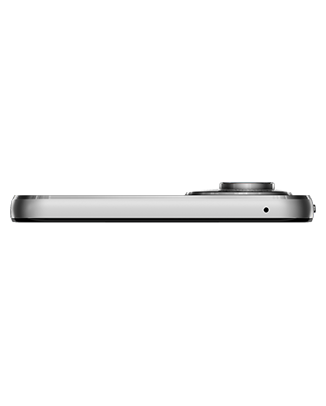 Telefon Telefon Motorola Edge 30 Dual Sim 128-8GB 5G Silvercu privire de sus pe un fundal alb