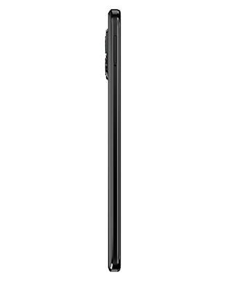 Telefon Telefon Moto G72 Negru, vizibil din dreapta, observadu-se slotul pentru SIM