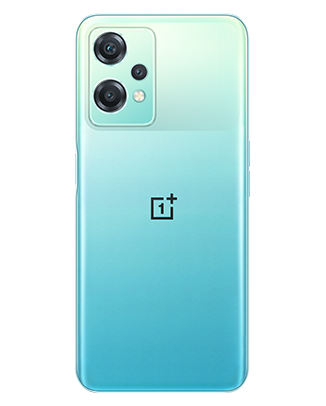 Telefon Telefon OnePlus Nord C2 Lite, albastru, privit din spate, observandu-se cele 3 camere