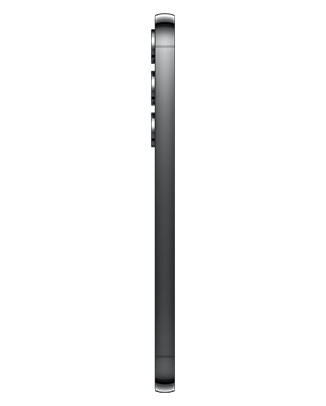 Telefon Telefon Samsung Galaxt S23, negru, vizibil din lateral stanga