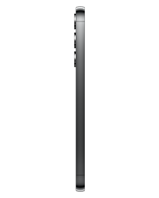 Telefon Telefon Samsung Galaxt S23 Plus, negru, vizibil din lateral stanga
