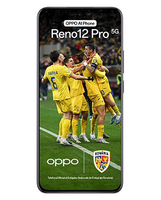Telefon OPPO-Reno12-Pro-5G-Nebula-Black-front-FRF