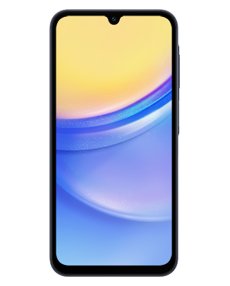 Telefon SM-A156B_Galaxy-A15-5G_Blue-Black_Front2