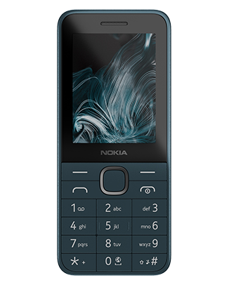 Telefon Telefon-mobil-Dual-SIM-Nokia-225-4G-2024-Dark-Blue