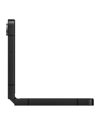 Telefon sm-f761_zflip7-fe_sidetabletopl30_black_250509