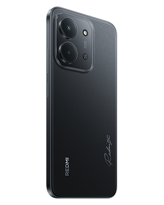Telefon P15A_Black_back_45_L