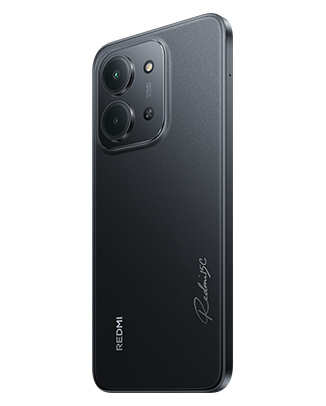 Telefon P15A_Black_back_45_R
