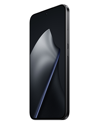 Telefon O12A-Black-FrontLeft-R2-Wallpaper