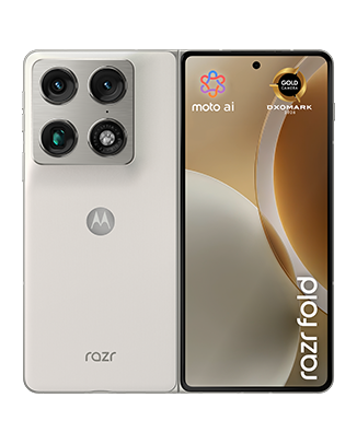 Motorola RAZR 70 Fold Alb