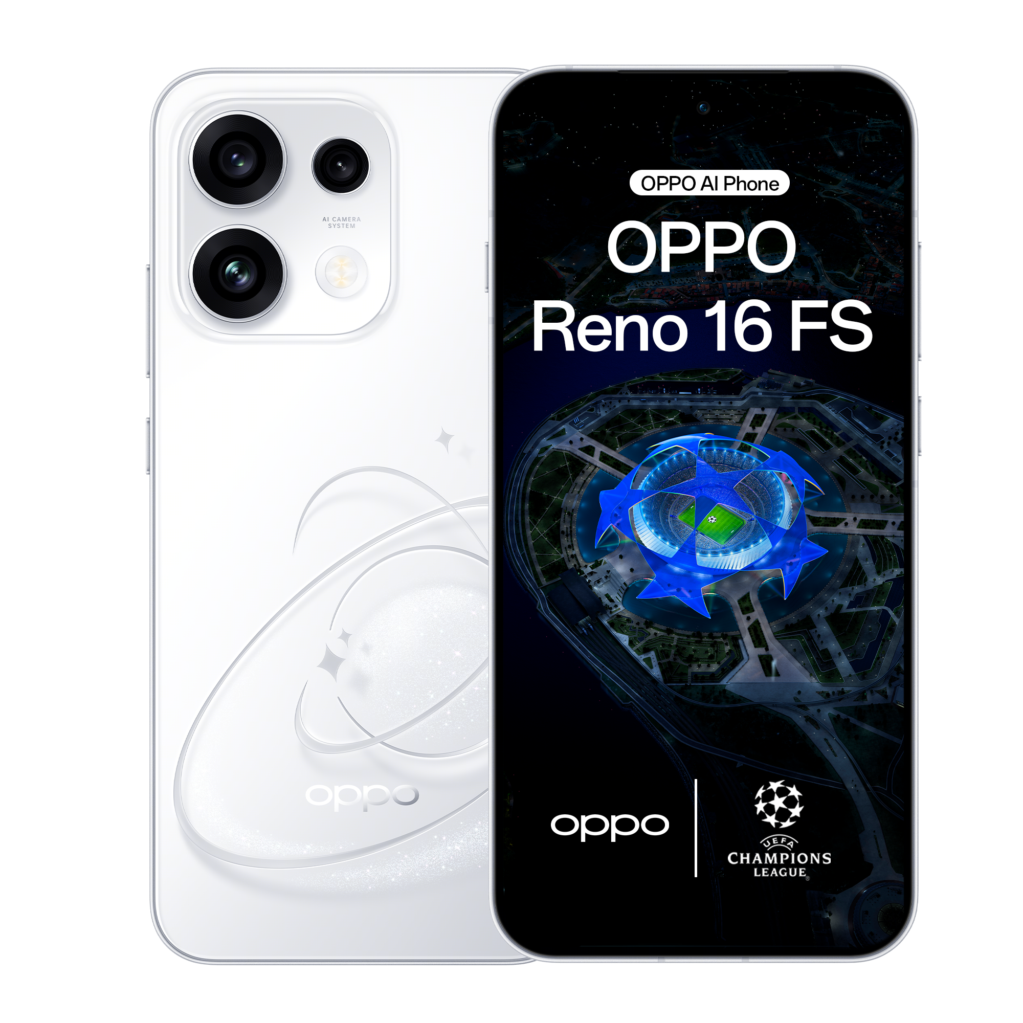 OPPO Reno 16 FS 5G Alb