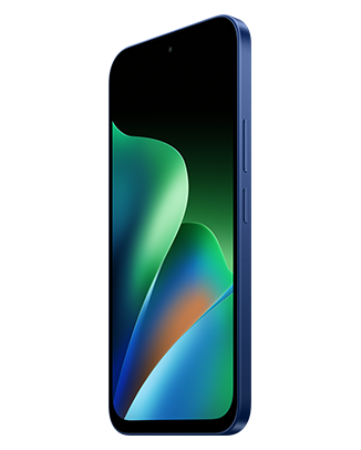 Telefon Q15A_blue_Frontleft45