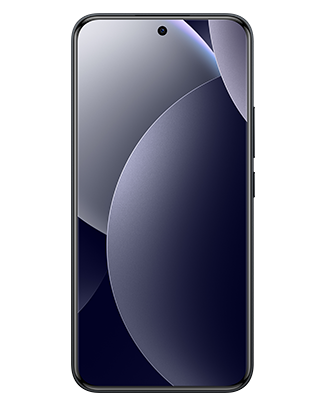 Telefon P16U_Black_front_wallpaper