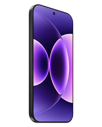 Telefon P3-Black-FrontLeft-Wallpaper