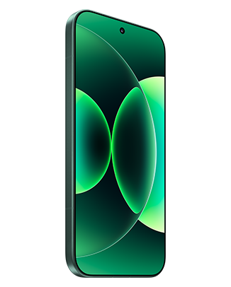 Telefon P3-Green-FrontLeft-Wallpaper